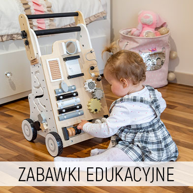Edukacyjne zabawki, chodziki i drewniane place zabaw - odkryj świat kreatywnej rozrywki dla najmłodszych! 