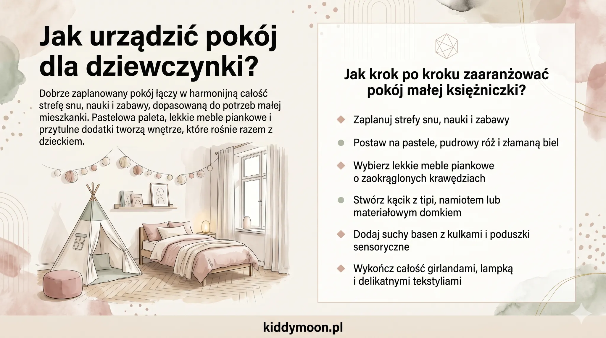 Jak urządzić pokój dla dziewczynki?