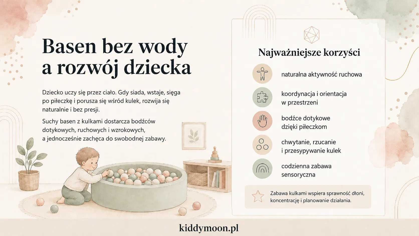 Basen bez wody a rozwój dziecka