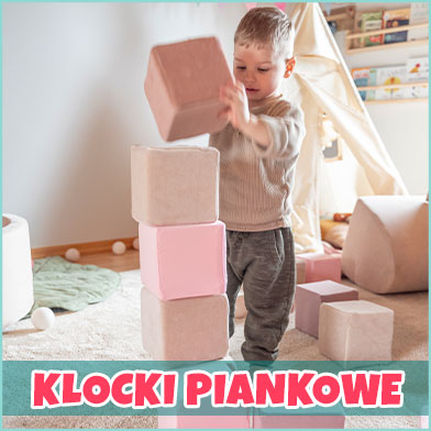  Miękkie klocki piankowe - idealne do kreatywnej zabawy i budowy! 