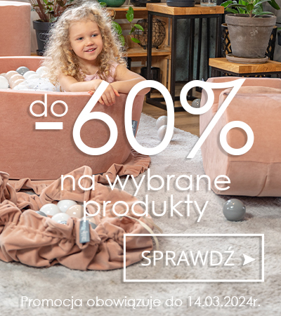 Do -60% na wybrane produkty w sklepie kiddymoon.pl