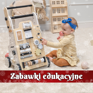 Edukacyjne zabawki, chodziki i drewniane place zabaw - odkryj świat kreatywnej rozrywki dla najmłodszych! 