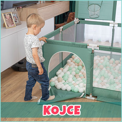 Kojce dla dzieci - bezpieczna przestrzeń zabawy.