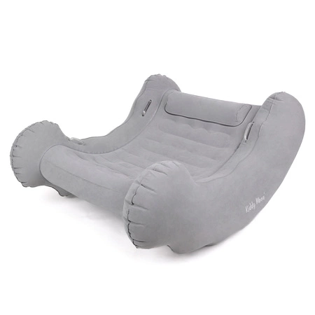 KiddyMoon IR-001 Dmuchany bujak Zabawka sensoryczna, szary