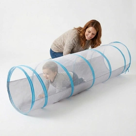 Tunel TT-100X Zabawka tunel, szaro-niebieski