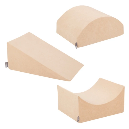 KiddyMoon Piankowy plac zabaw VELVET PPZV-213 Zabawka plac zabaw, beż piasku