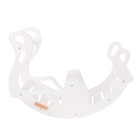KiddyMoon Bujak dla dzieci WR-001 Zabawka na biegunach, white