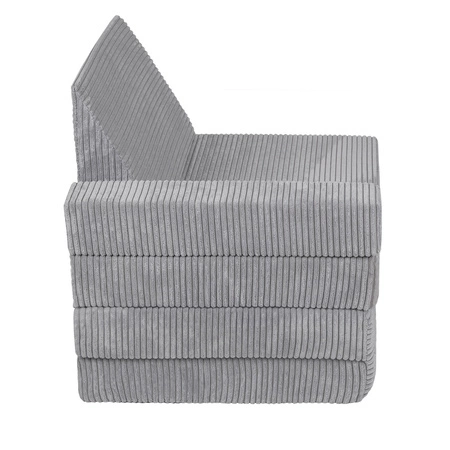 KiddyMoon Fotel KFM-700 Mebel piankowy, ciemnoszary