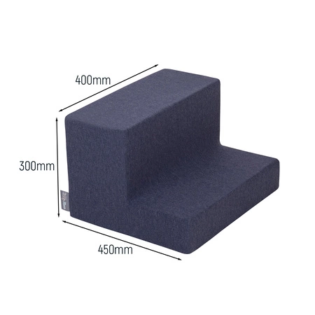 KiddyMoon Piankowy plac zabaw PPZ-211 Zabawka plac zabaw, granatowy