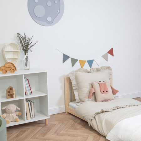 KiddyMoon Kaczka Akcesoria poduszka, beż