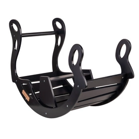 KiddyMoon Bujak dla dzieci WR-001 Zabawka na biegunach, black