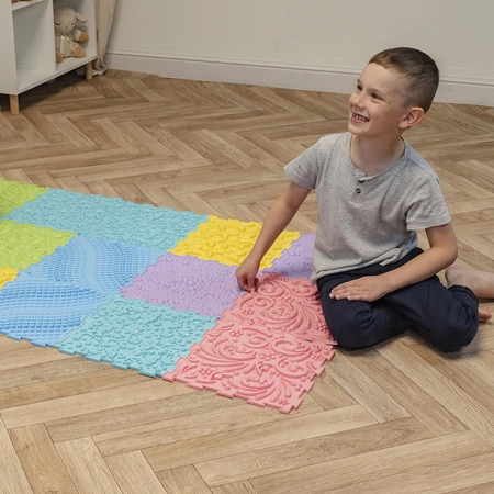 KiddyMoon SM-001 Mata Zabawka sensoryczna, multicolor