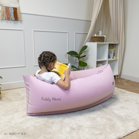 KiddyMoon IP-001 Dmuchana łódka Zabawka sensoryczna, różowy