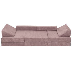 KiddyMoon Kanapa KKM-1400 Mebel piankowy, fioletowy