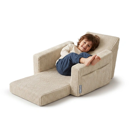 KiddyMoon KM FTR LONG fotelik piankowy 2w1