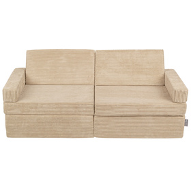 KiddyMoon Kanapa KKM-1400 Mebel piankowy, beżowy