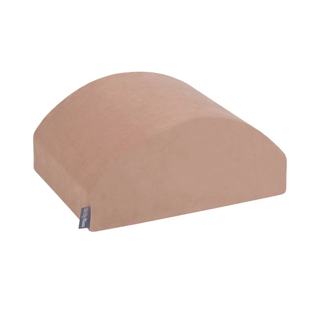 KiddyMoon Piankowy plac zabaw VELVET PPZP-OK30V-115 z piłeczkami Zabawka plac zabaw, róż pustyni: pastelowy beż-miedziany-perła