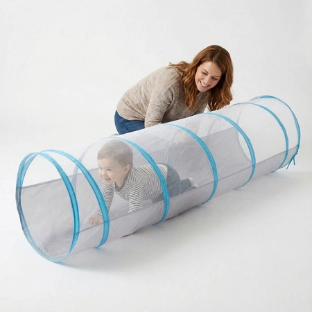 Tunel TT-100X Zabawka tunel, szaro-niebieski