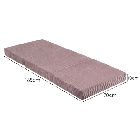 KiddyMoon Materac KMM-1650 Mebel piankowy, fioletowy