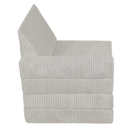 KiddyMoon Fotel KFM-700 Mebel piankowy, szary jasny