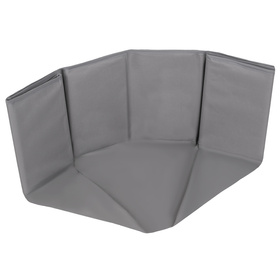  Suchy basen składany BS-100X z piłeczkami 6cm Zabawka kojec, szary: biały-szary-mięta