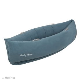KiddyMoon IP-001 Dmuchana łódka Zabawka sensoryczna, niebieski