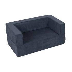 KiddyMoon SBMP-900 Mebel piankowy, granatowy: pastelowy beż-pastelowy niebieski-biały-perła