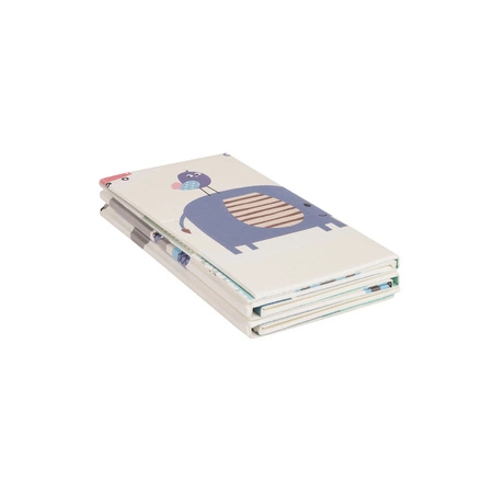 KiddyMoon FM-001 Zabawka mata, mountains/elephant