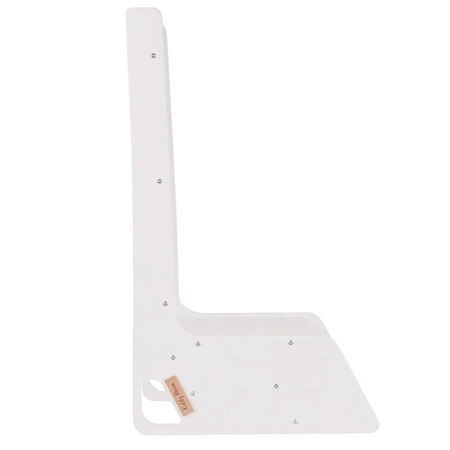 KiddyMoon Krzesełko ślizgawka 2w1 SC-002 Zabawka zjeżdżalnia, biały