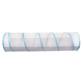 Tunel TT-100X + Namiot zamek NZ-100X Zabawka plac zabaw, niebieski