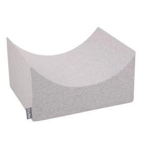 KiddyMoon Piankowy plac zabaw PPZ-222 Zabawka plac zabaw, jasnoszary