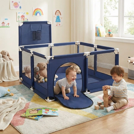 Boisko KK-100X Zabawka kojec, niebieski