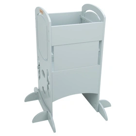 KiddyMoon ST-002 Mebel kitchen helper, szary