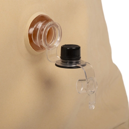 KiddyMoon IP-001 Dmuchana łódka Zabawka sensoryczna, beżowy