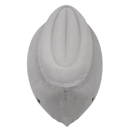 KiddyMoon IP-001 Dmuchana łódka Zabawka sensoryczna, szary