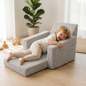 KiddyMoon KM FTR LONG fotelik piankowy 2w1
