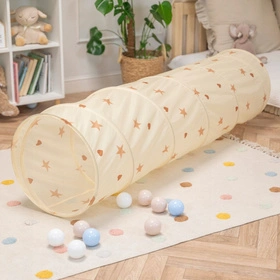 Tunel TT-100X Zabawka tunel, jasny beż