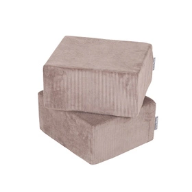 KiddyMoon SBM-2P-330 Mebel piankowy, ciemnobeżowy