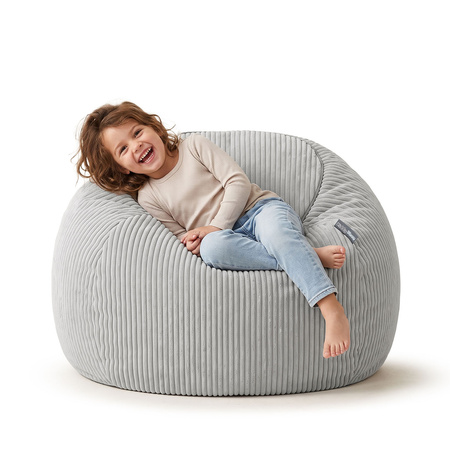 KiddyMoon fotel 2w1 worek na pluszaki