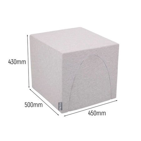 KiddyMoon Piankowy plac zabaw PPZ-212 Zabawka plac zabaw, jasnoszary