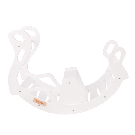 KiddyMoon Bujak dla dzieci WR-001 Zabawka na biegunach, white