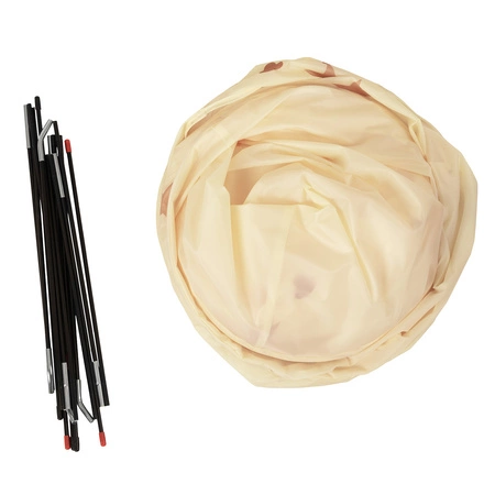 Tunel TT-100X + Pawilon PT-100X Zabawka plac zabaw, jasny beż