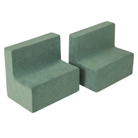 KiddyMoon Piankowy plac zabaw VELVET PPZV-232 Zabawka plac zabaw, zieleń lasu