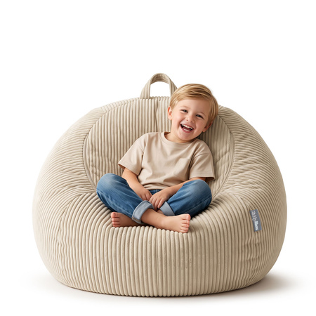 KiddyMoon fotel 2w1 worek na pluszaki