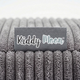 KiddyMoon KTR-700 pufa trampolina sprężyny bonellowe ciemnoszary