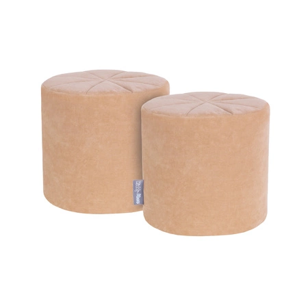 KiddyMoon Piankowy plac zabaw VELVET PPZV-252 Zabawka plac zabaw, róż pustyni