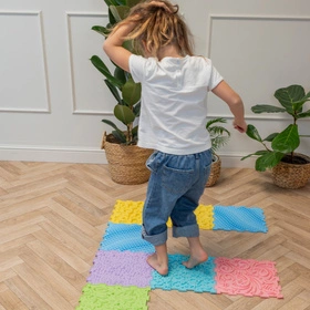 KiddyMoon SM-001 Mata Zabawka sensoryczna, multicolor