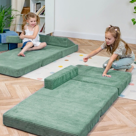 KiddyMoon Materac KMM-1650 Mebel piankowy, zielony