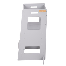 KiddyMoon ST-003 Mebel kitchen helper, szary