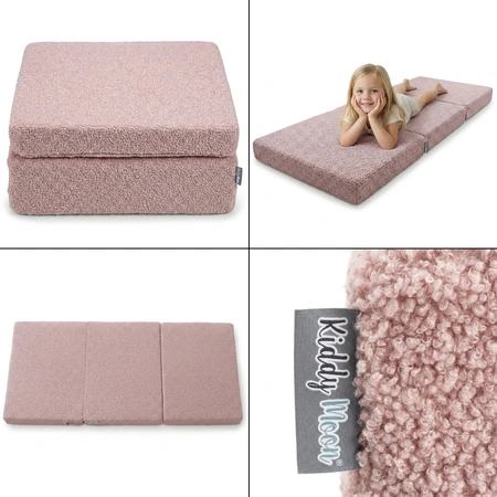 KiddyMoon TEDDY KMMP-1650 materac piankowy z poduszką